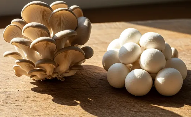 Oyster vs Button Mushrooms: Unpacking Their Distinct Differences