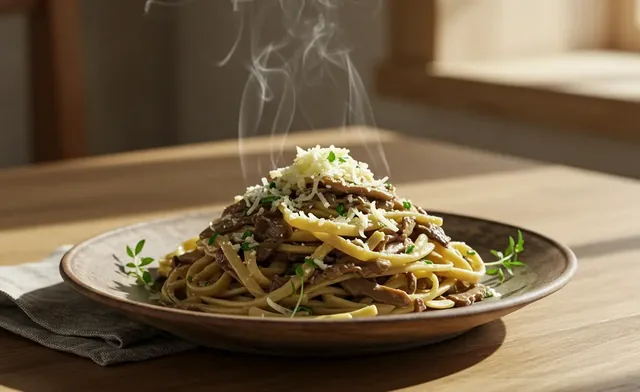 How to Make Delicious Porcini Mushroom Noodles at Home