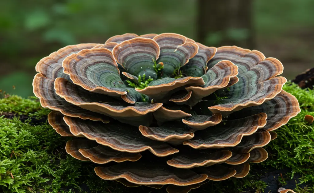 Comprendiendo el Turkey Tail Mushroom: Usos y Beneficios Clave
