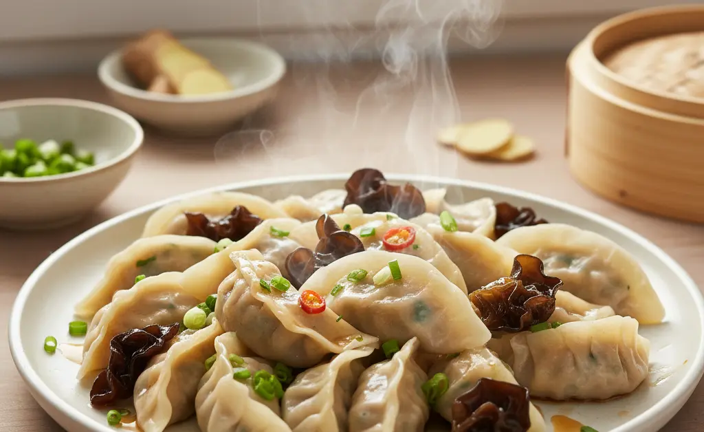 How to Make Perfect Wood Ear Mushroom Dumplings