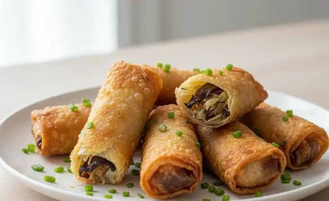 How to Make Perfect Wood Ear Egg Rolls