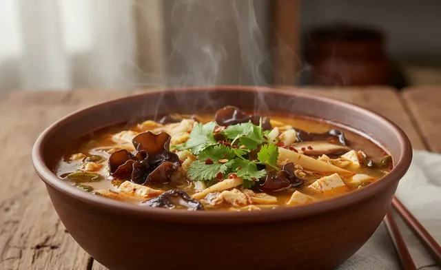 How to Make Authentic Hot and Sour Soup with Wood Ear Mushrooms