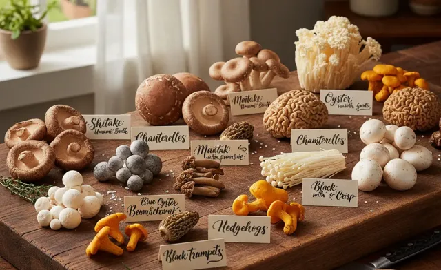 15 types of mushrooms and how to cook with them: A Guide
