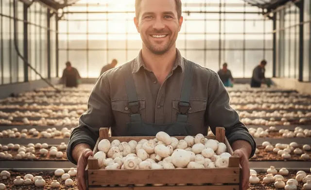 Find Vetted button mushroom buyers for Your Business
