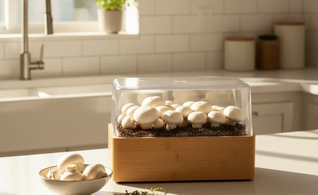 A Home Grower's Guide to Button Mushrooms