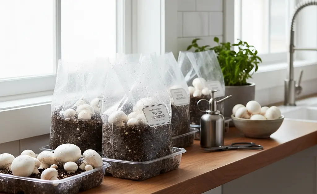 A Home Grower’s Guide to Button Mushrooms