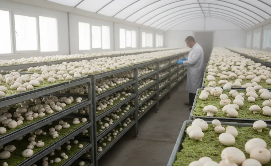 The Science and Practice of Button Mushroom Cultivation