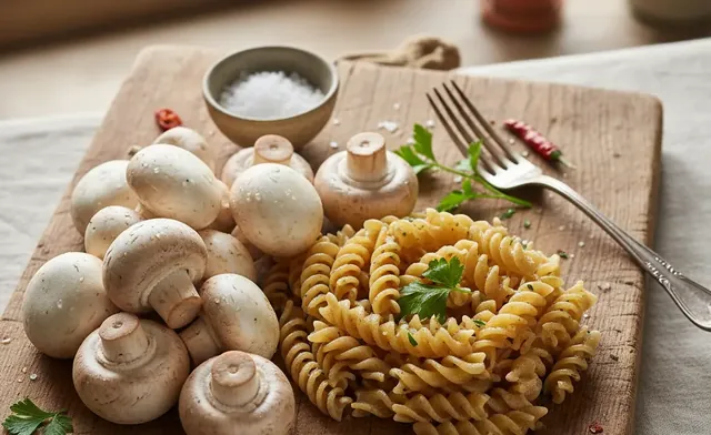 Perfecting Your Button Mushroom Pasta Dish