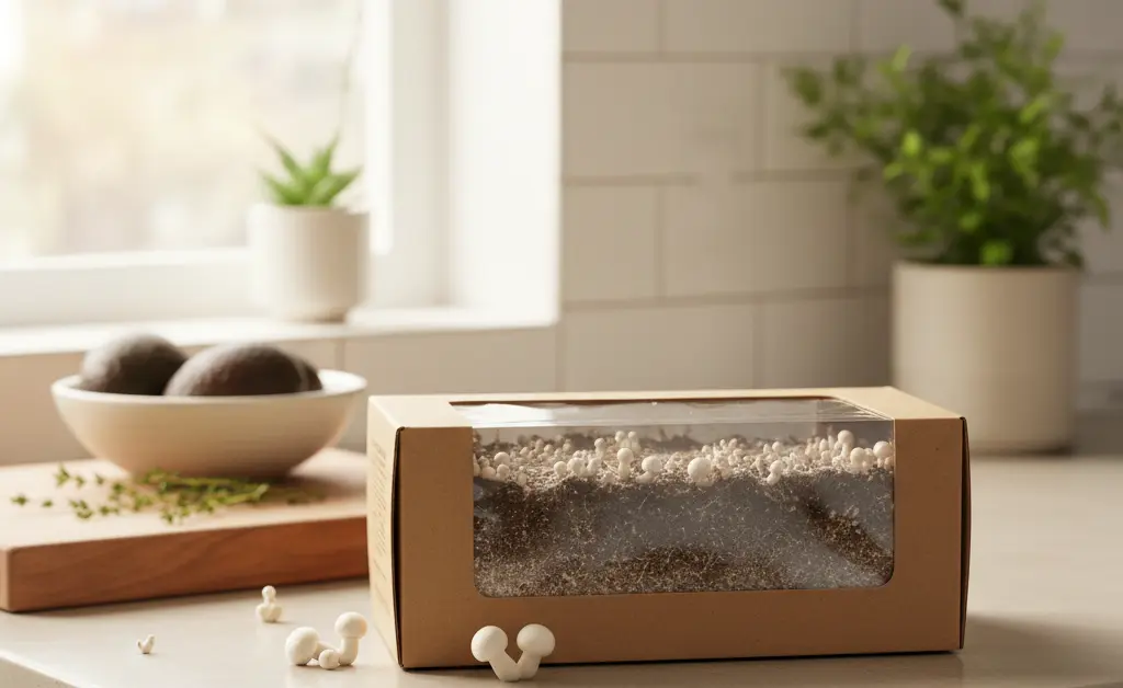 A Beginner’s Guide to Button Mushroom Growing Kits