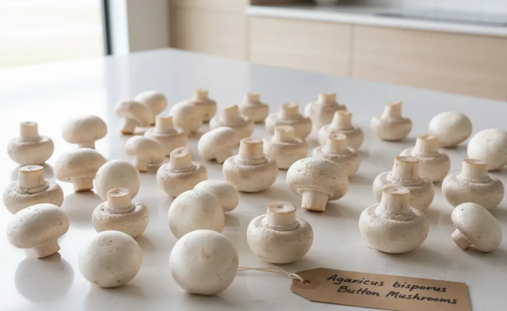 A Definitive Guide to Button Mushroom Identification