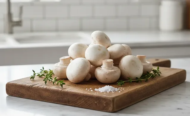 Order Fresh Button Mushrooms for Delivery