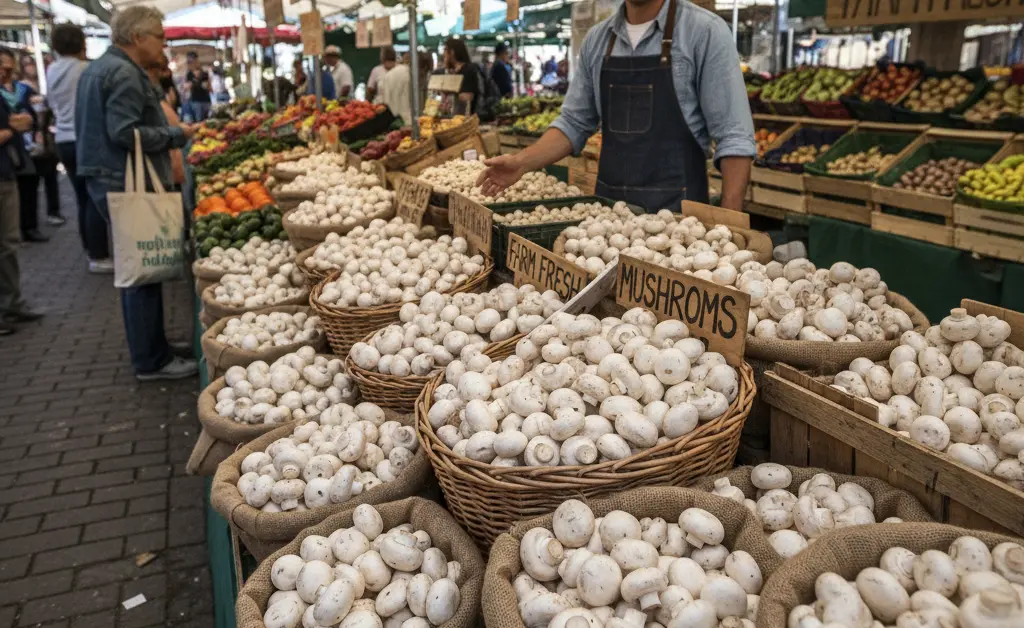 The Factors Behind Button Mushroom Pricing