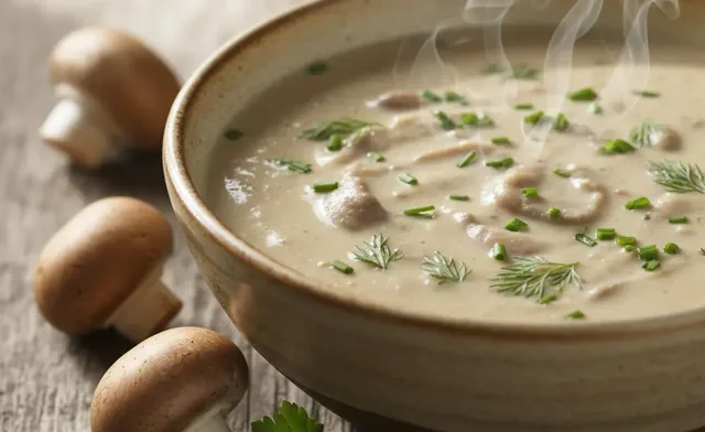 How to Make the Best Button Mushroom Soup from Scratch