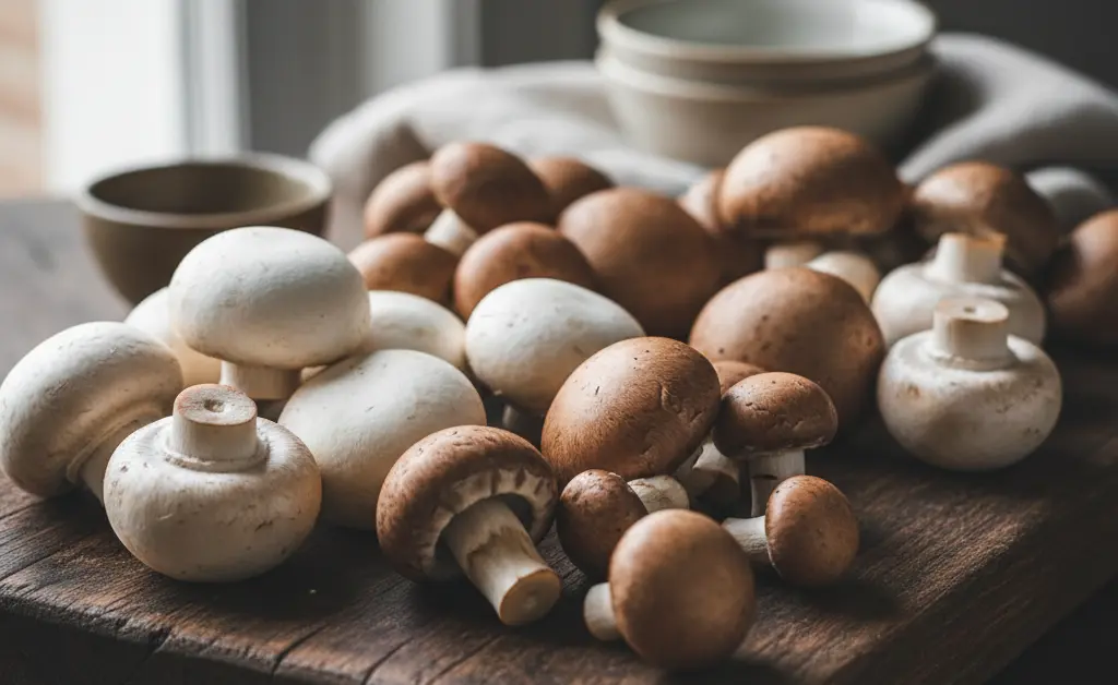 A Closer Look at Button Mushroom Varieties