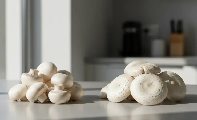 Button Mushroom vs Milky Mushroom: Taste & Nutrition