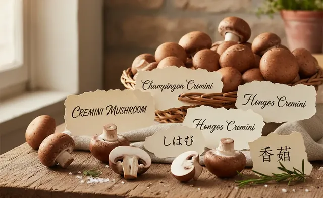 cremini mushroom in different languages: A Global Guide