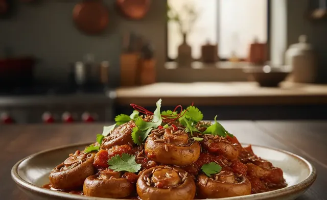 Best cremini mushroom recipes indian | Simple & Flavorful