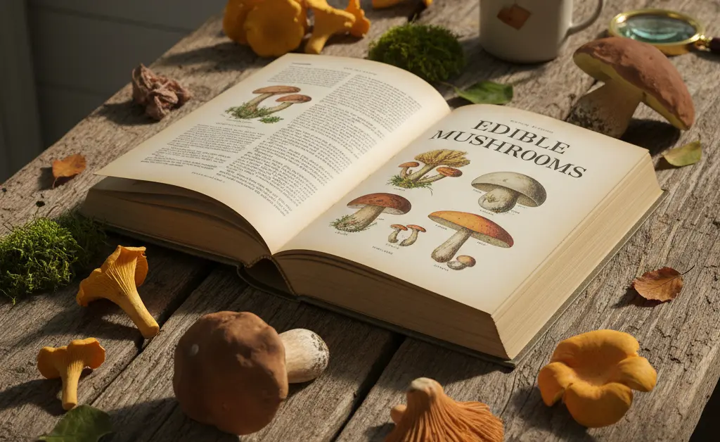 Top Field Guides for Identifying Edible Mushrooms