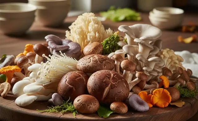 Popular edible mushrooms examples: A Guide for Cooking