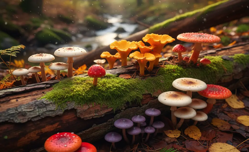 A Forager’s Guide to Edible Fungi on Dead Wood