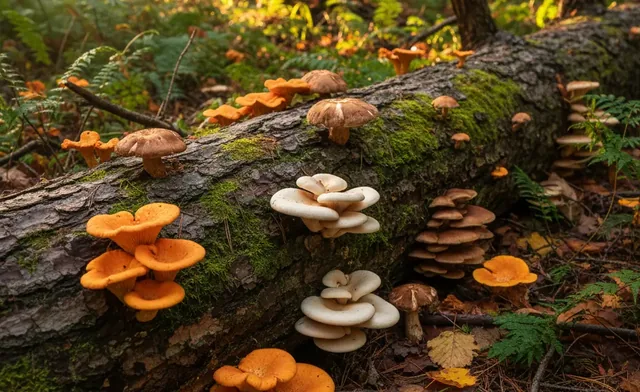 Your Guide to edible mushrooms that grow on pine trees