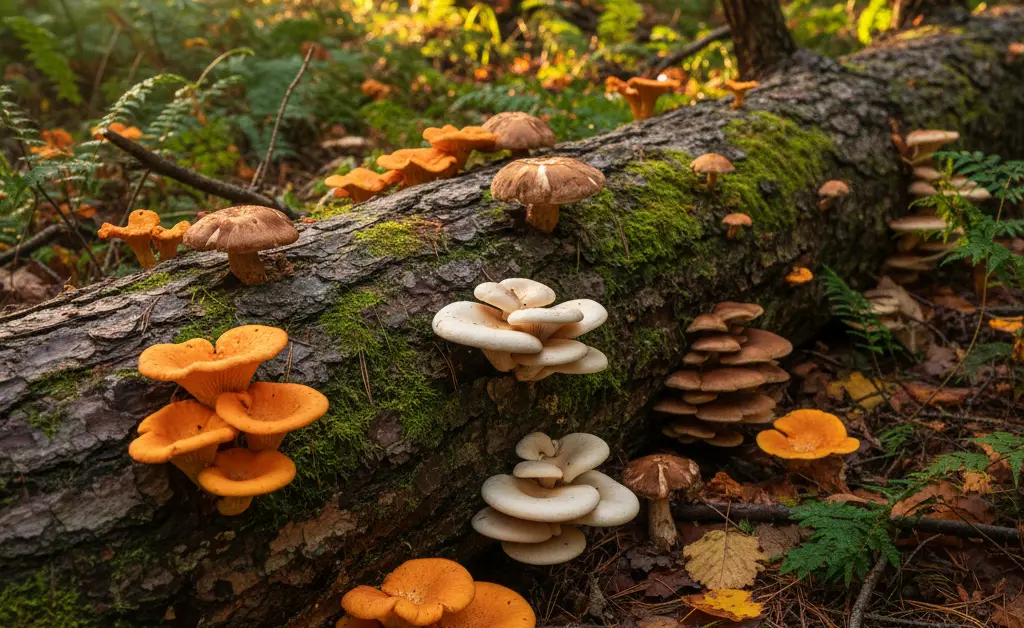 Identifying Edible Mushrooms on Pine Trees