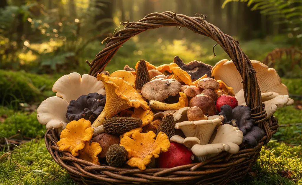 A Forager’s Guide to Edible Wild Mushrooms