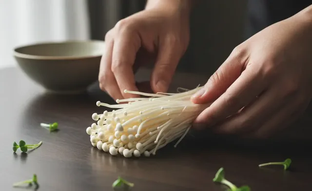 The Art of Cooking Japanese Enoki Mushrooms