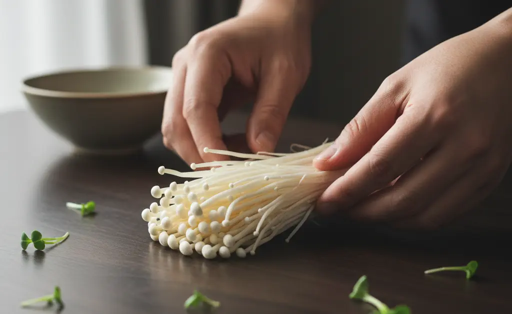 The Art of Cooking Japanese Enoki Mushrooms