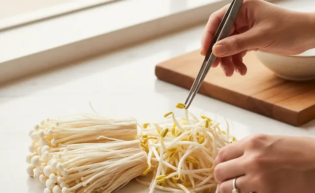enoki mushroom vs bean sprouts: Which is Better for You?