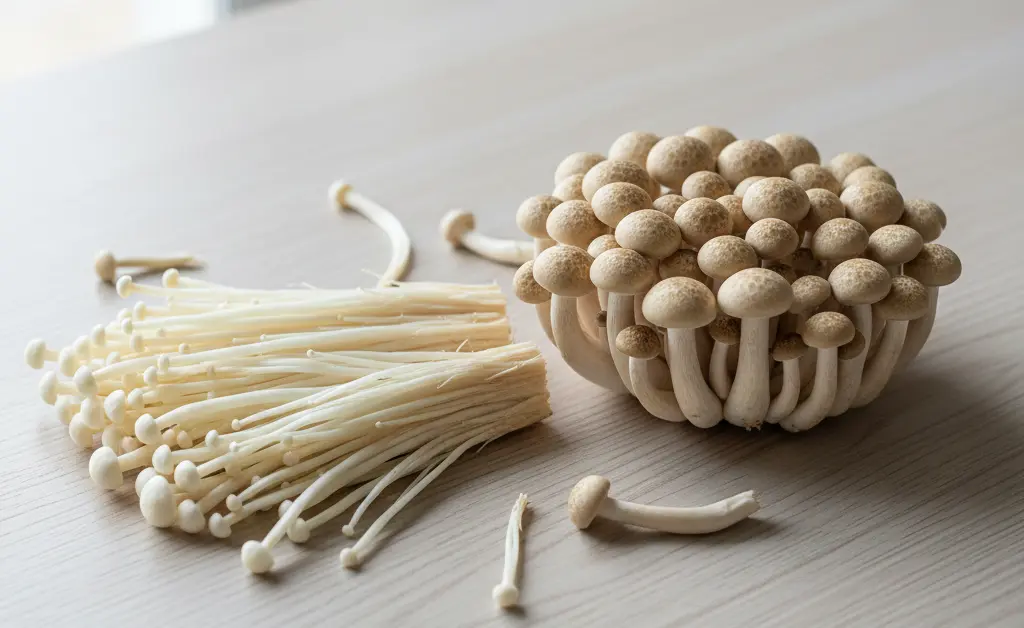 Enoki vs. Seafood Mushroom: A Definitive Comparison