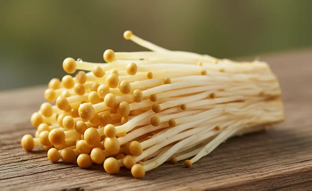 Getting to Know the Golden Enoki Mushroom