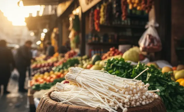 A Culinary Guide to Enoki Mushrooms in Yerevan