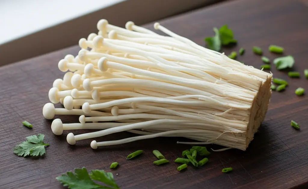 A Zagreb Shopper’s Guide to Enoki Mushrooms