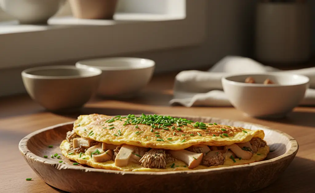 How to Make the Perfect Hedgehog Mushroom Omelette