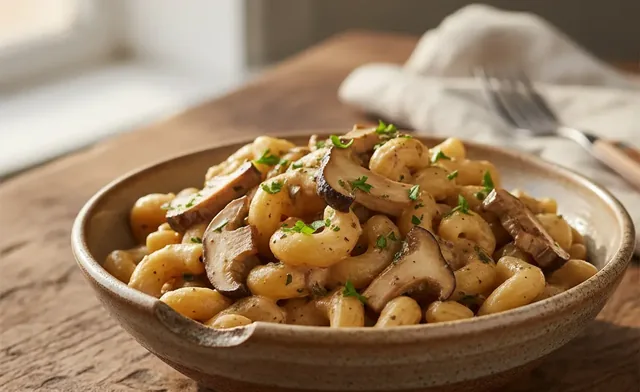 Easy & Creamy Hedgehog Mushroom Pasta Recipe for Dinner