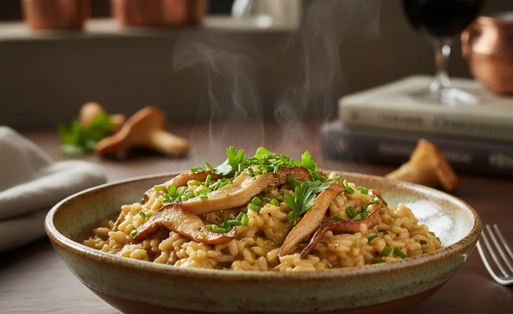Crafting the Perfect Hedgehog Mushroom Risotto