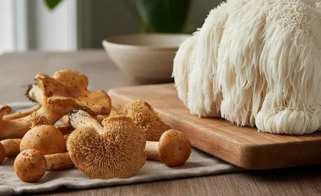 Distinguishing Hedgehog and Lion's Mane Mushrooms