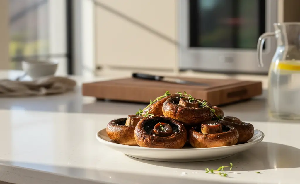 How to Cook Perfect Air Fryer Portobello Mushrooms