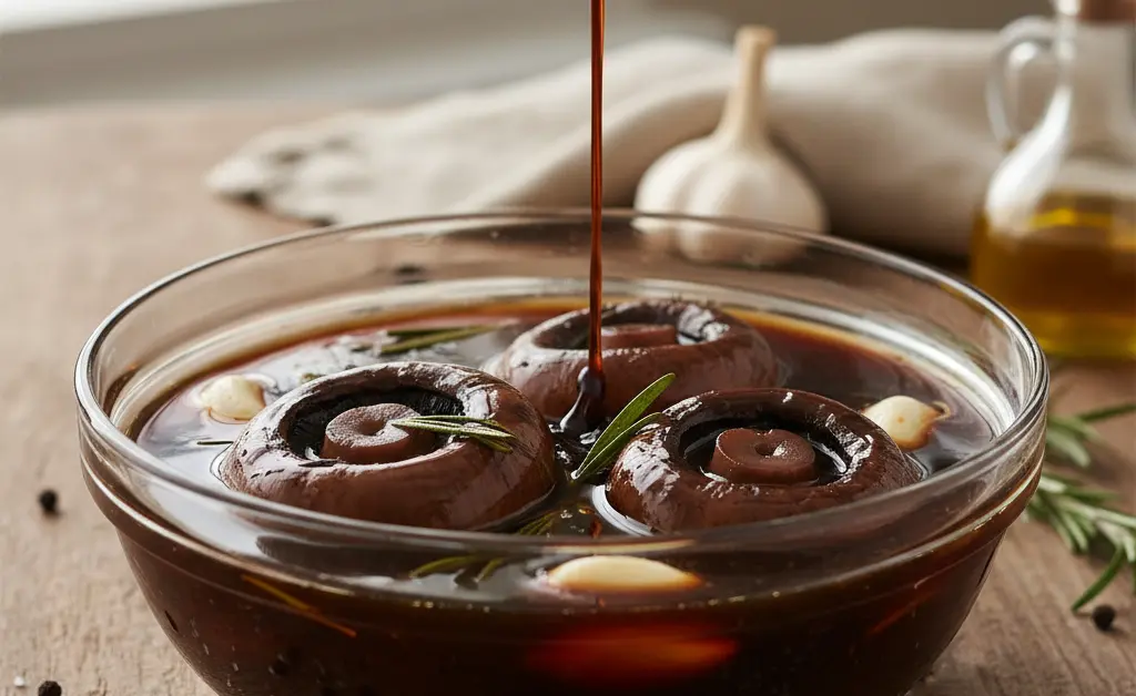 The Essential Marinade for Portobello Burgers