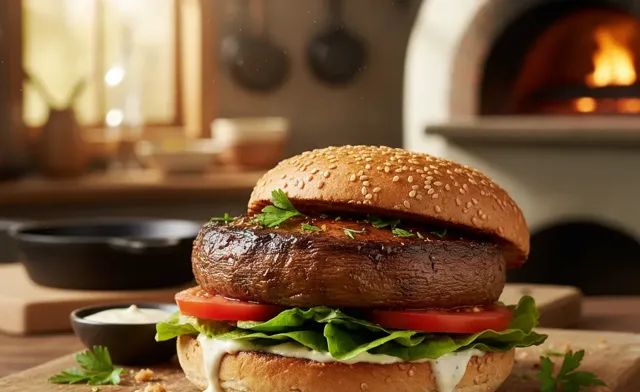 Perfect portobello mushroom burger oven Recipe & Guide