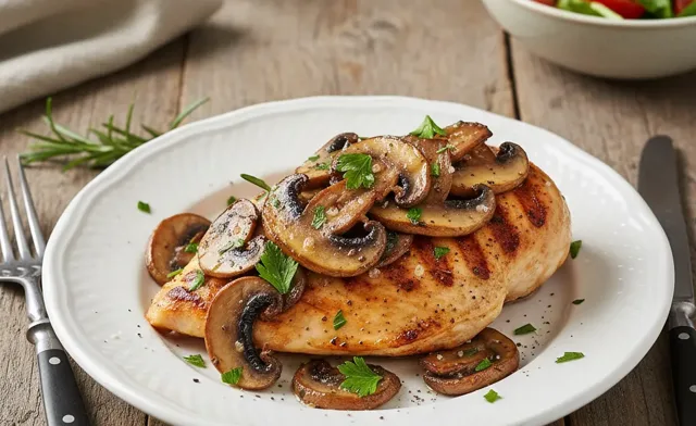 Simple portobello mushroom chicken recipes To Try Tonight