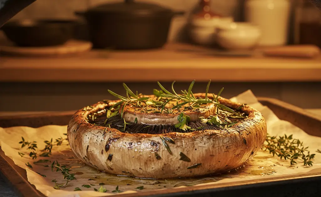 The Secret to Perfectly Baked Portobello Mushrooms
