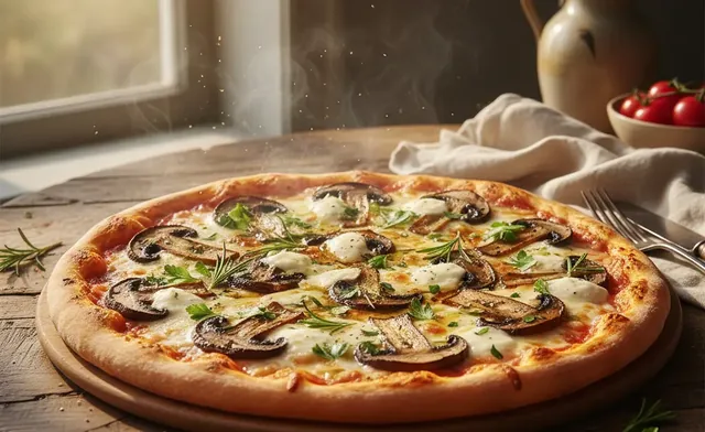 Easy portobello mushroom pizza Recipe & Topping Ideas