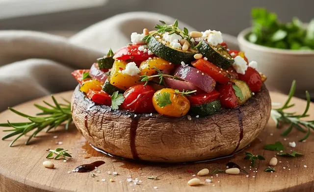 portobello mushroom vegetarian recipes | Easy & Healthy