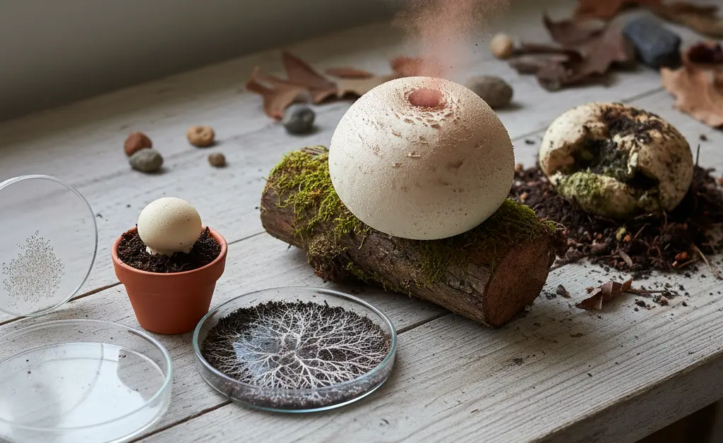 Understanding the Puffball Mushroom Life Cycle