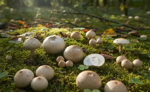 Identifying Edible Puffballs and Their Poisonous Mimics