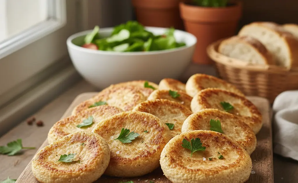 Cooking Puffball Mushrooms in the Air Fryer