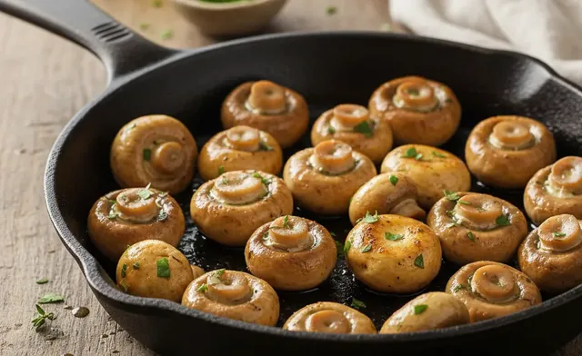 How to Make Sautéed Button Mushrooms Perfectly Every Time