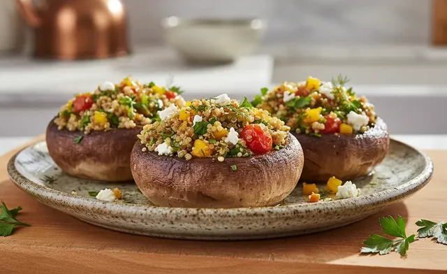 Simple & Delicious Stuffed Portobello Mushroom Recipes